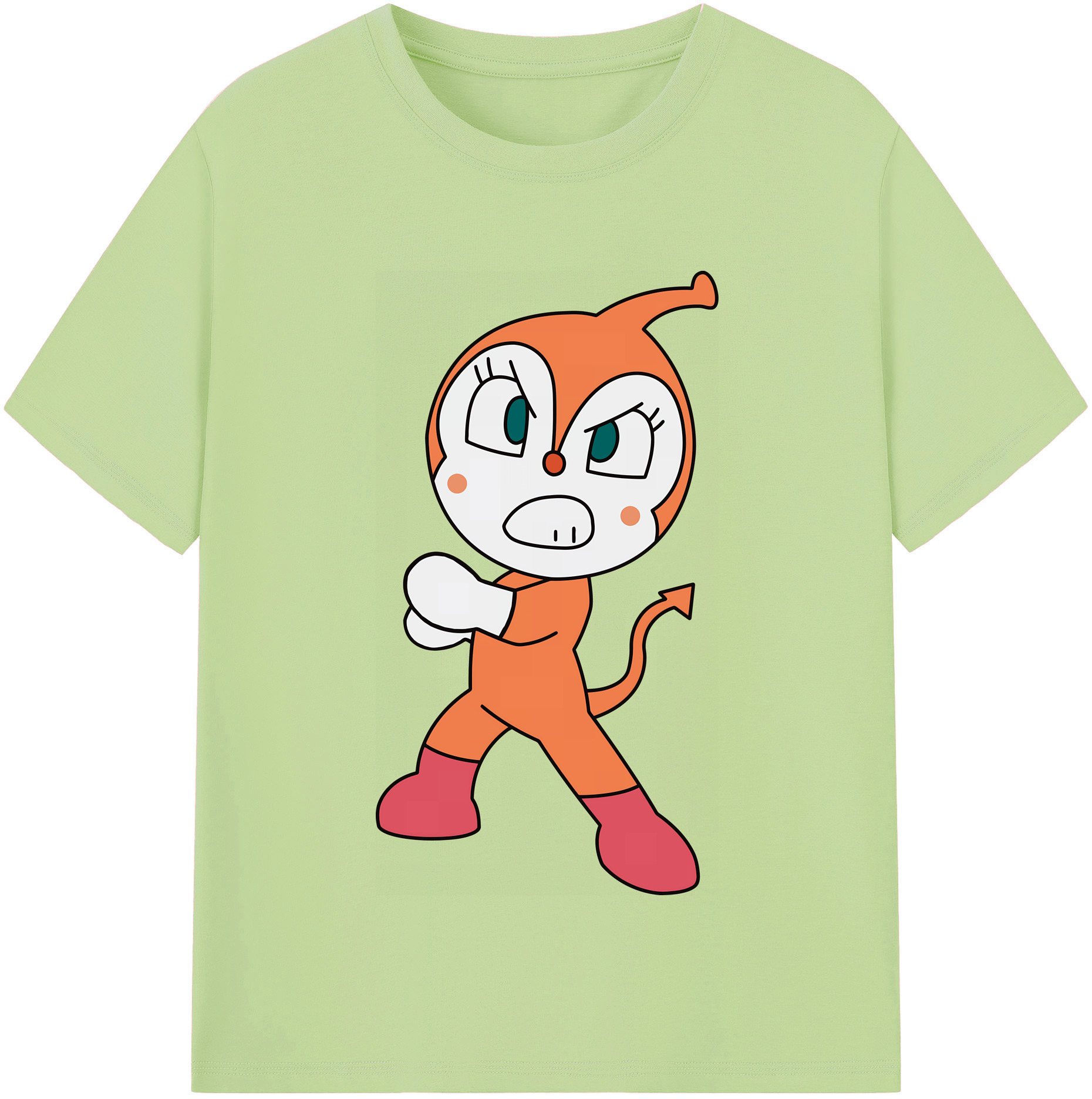 アンパンマン Anpanman 綿100％半袖Tシャツ（フロントプリント）